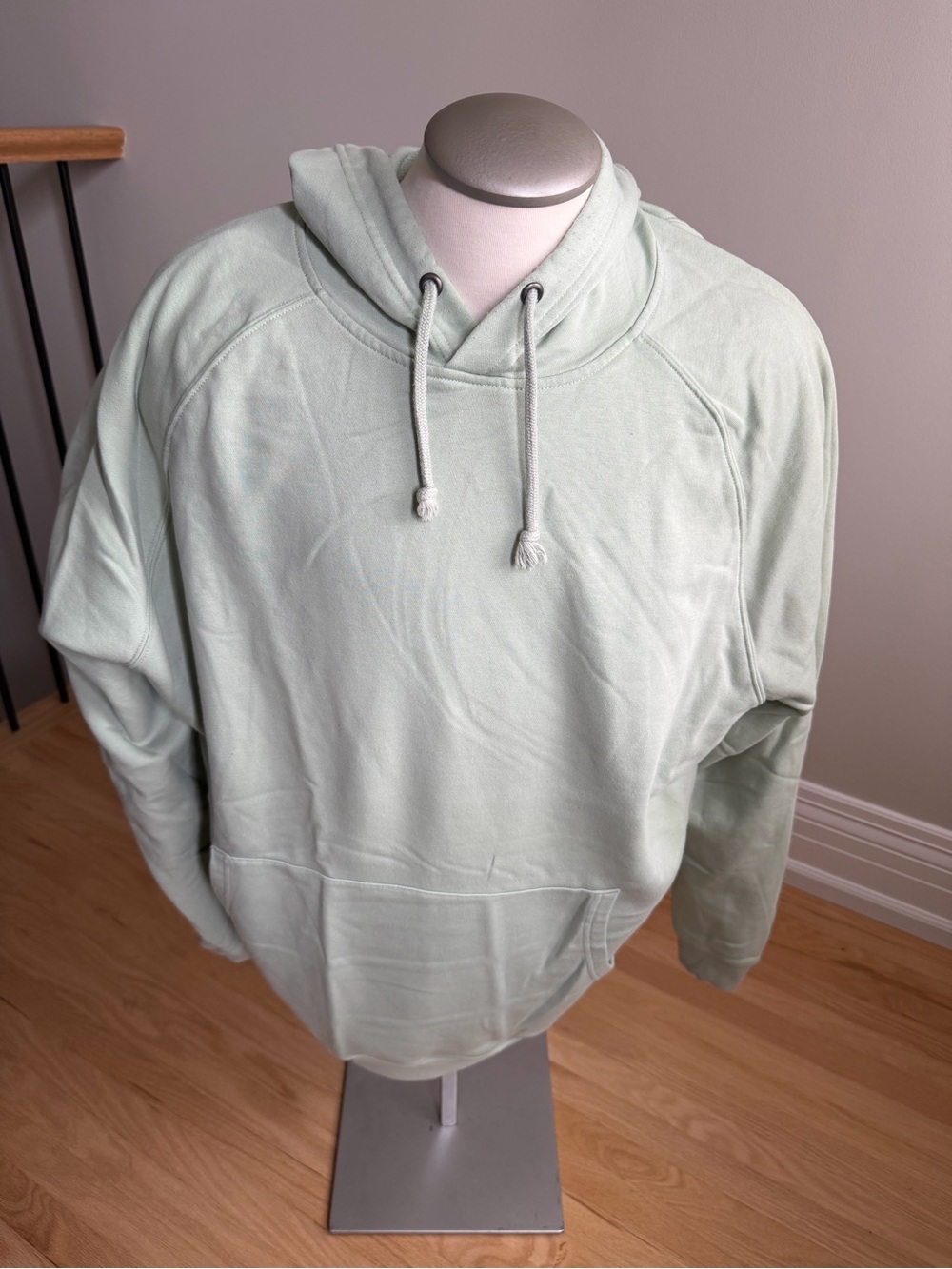 George Men's Mint Green Pullover Hoodie